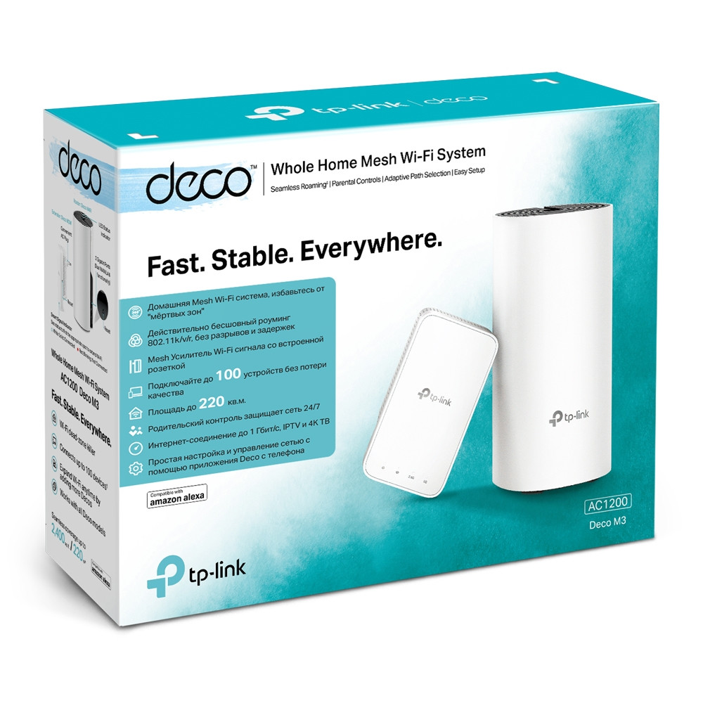 Маршрутизатор для дома TP-Link Deco M3 - миниатюра 4