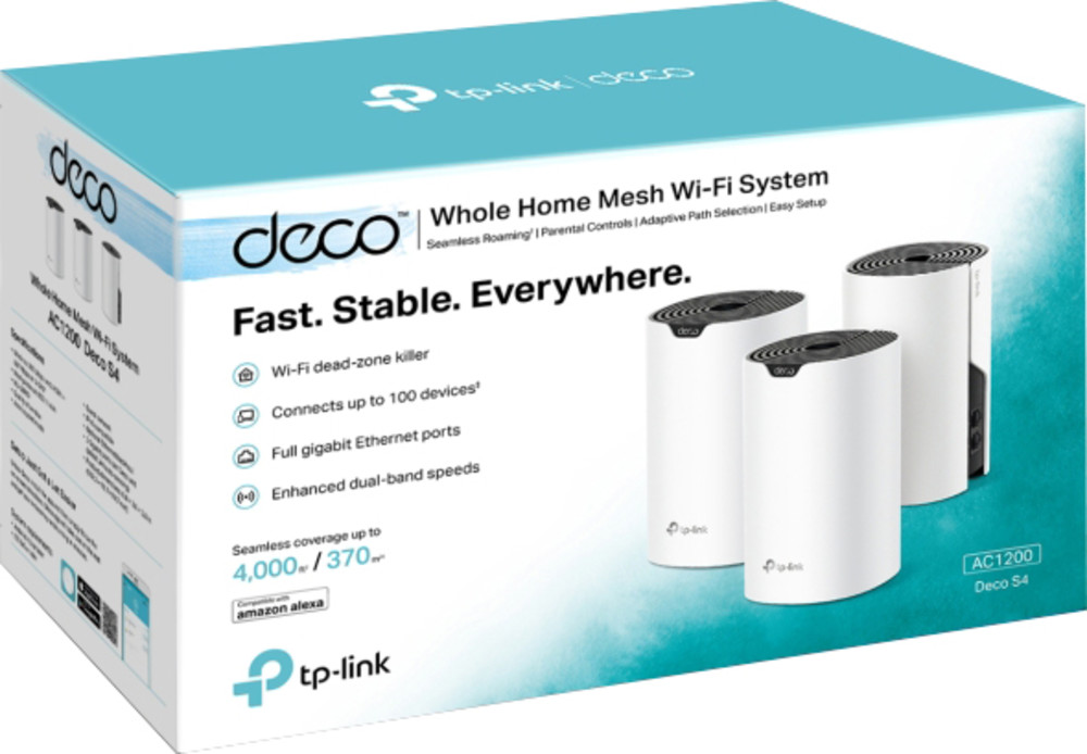 Маршрутизатор для дома TP-Link DECO S4(3-PACK) - миниатюра 6