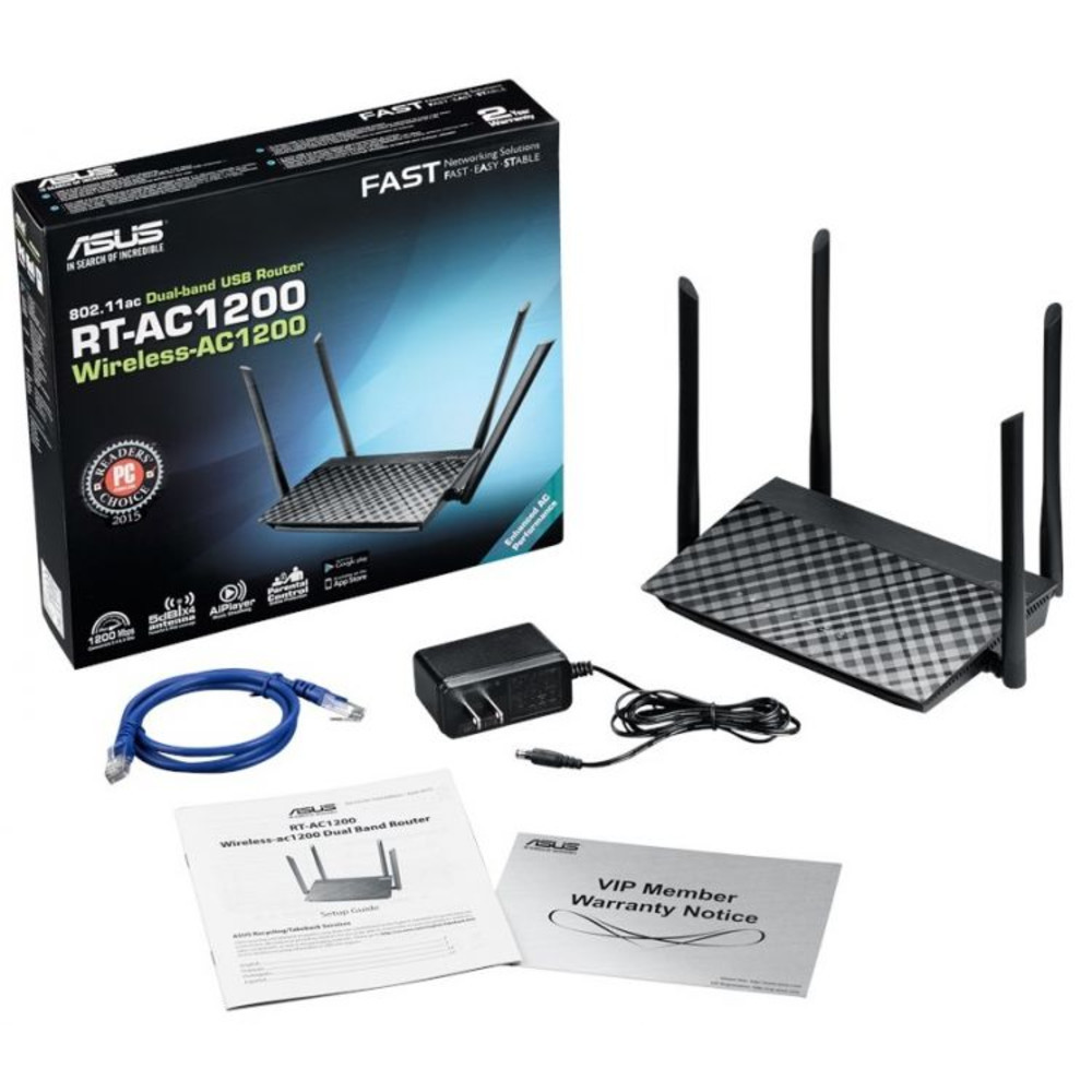 Маршрутизатор для дома Asus RT-AC1200 v2 [90IG0550-BM3400] - миниатюра 12
