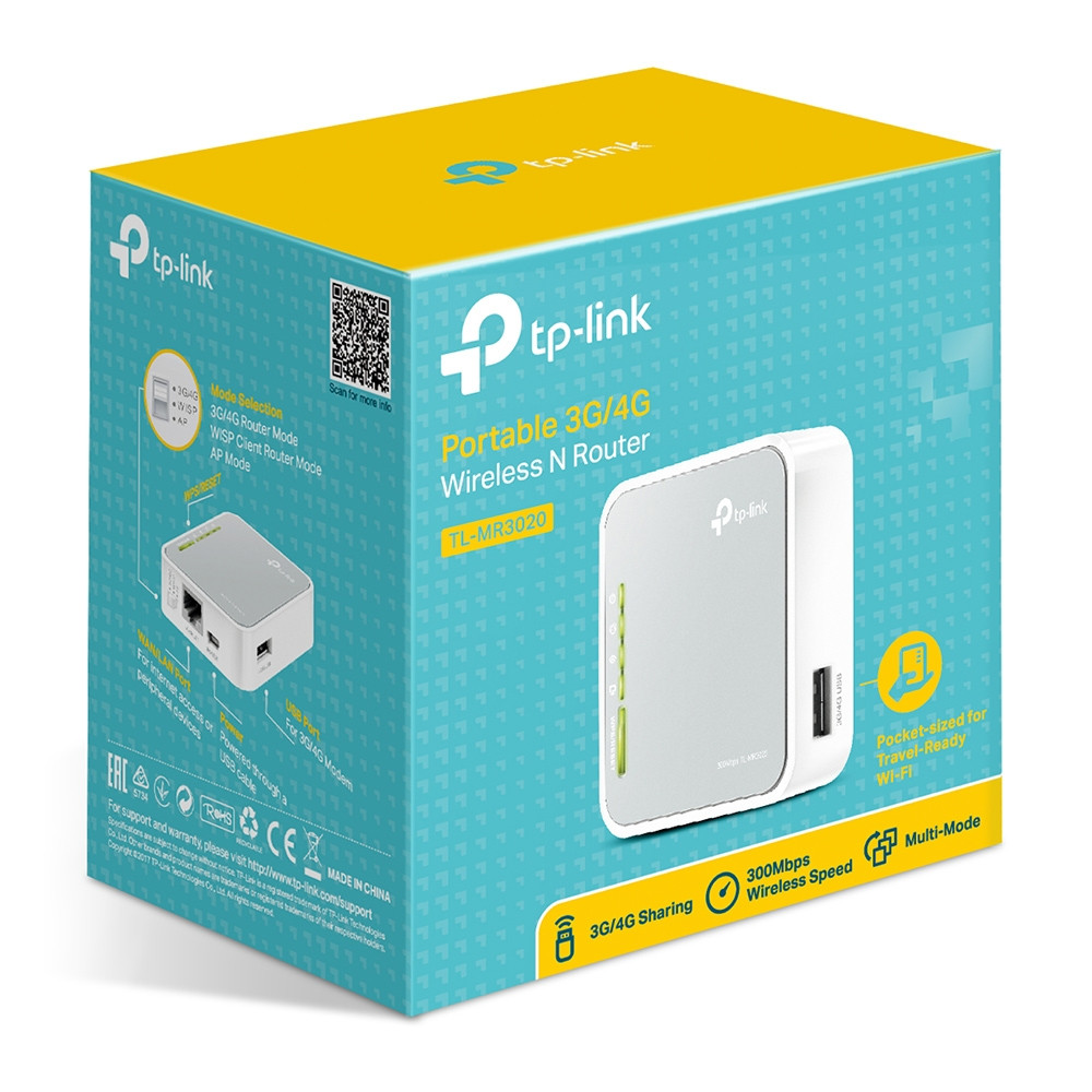 Маршрутизатор для дома TP-Link TL-MR3020(EU) - миниатюра 6