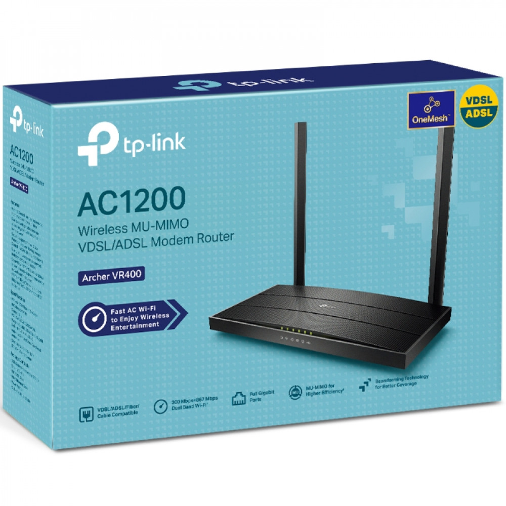 Маршрутизатор для дома TP-Link Archer VR400 Ver 3.0 - миниатюра 8