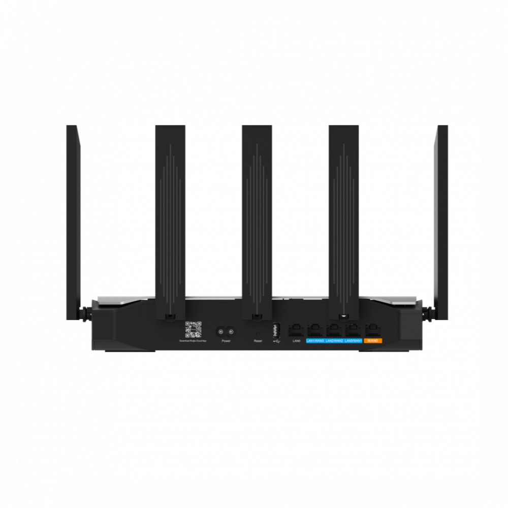 Маршрутизатор для дома Ruijie WiFi 6 AX3000 RG-EG105GW-X - миниатюра 7
