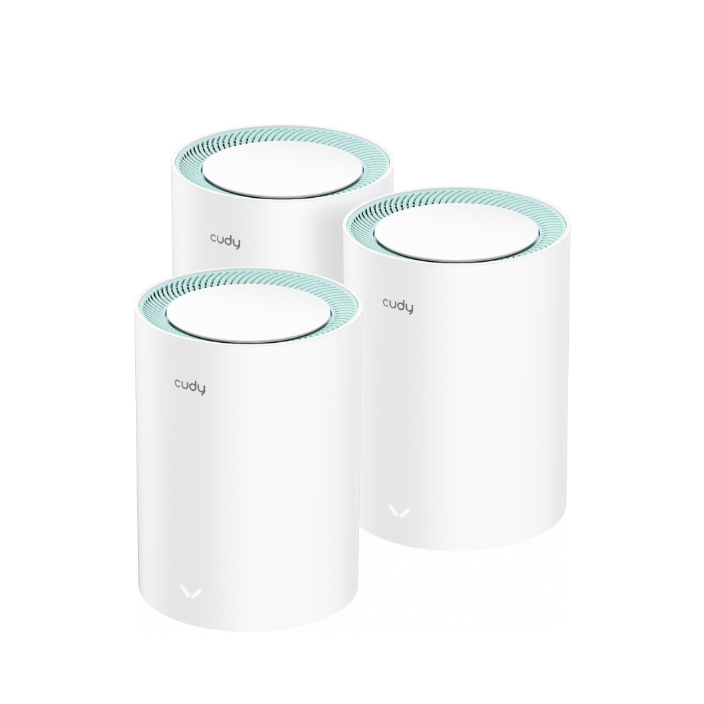 Маршрутизатор для дома CUDY Wi-Fi система AC1200 M1300(3-Pack) - миниатюра 5