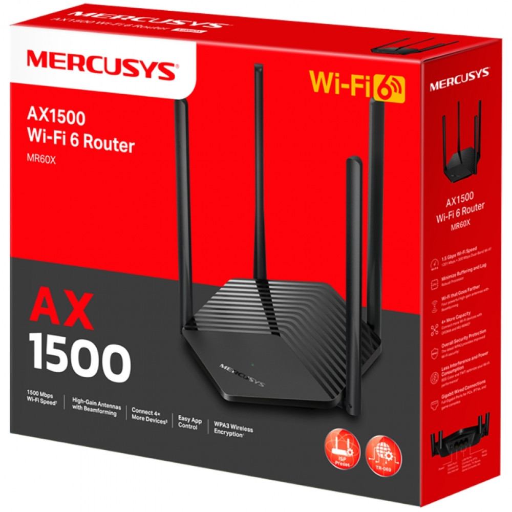 Маршрутизатор для дома Mercusys MR60X - миниатюра 12