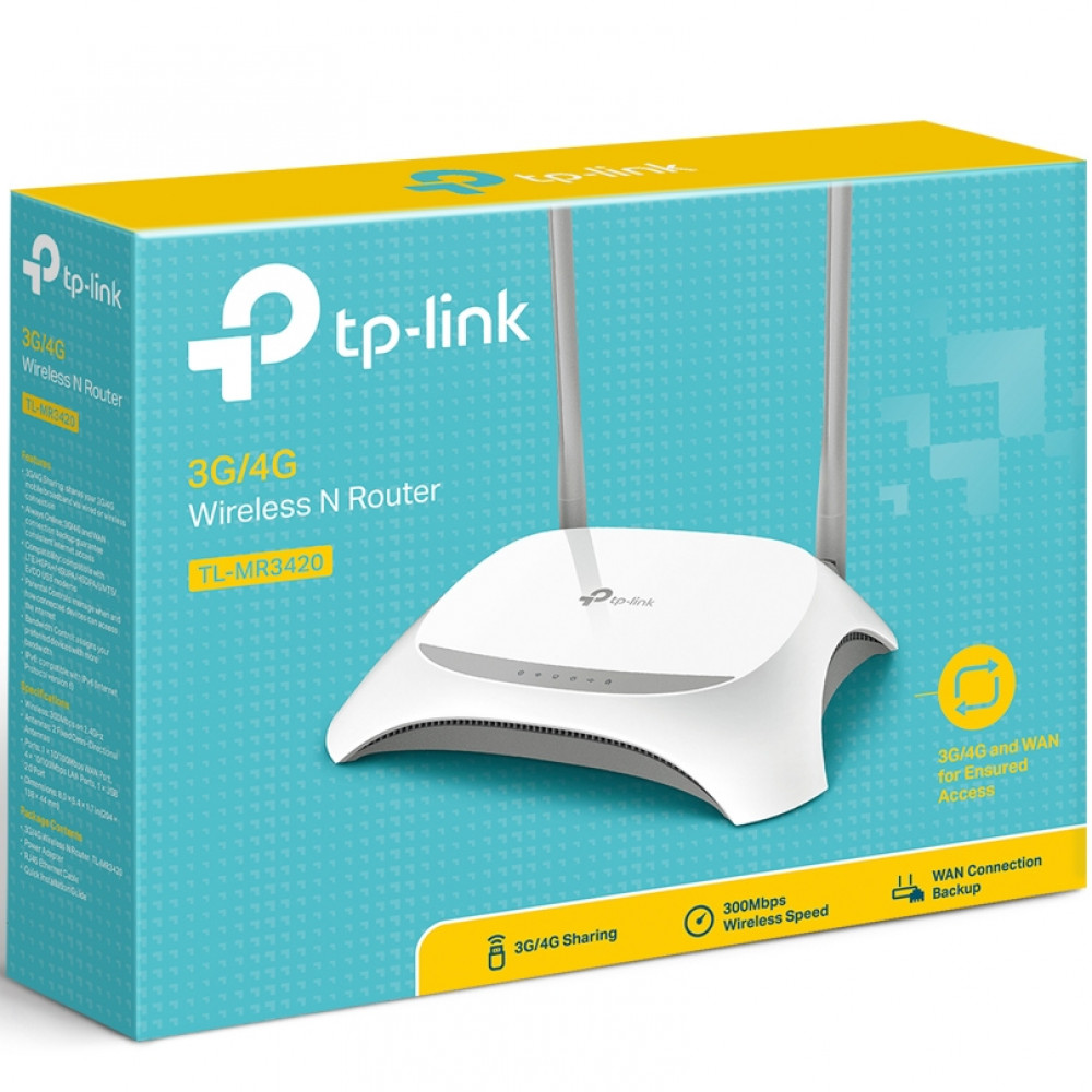 Маршрутизатор для дома TP-Link TL-MR3420 - миниатюра 10