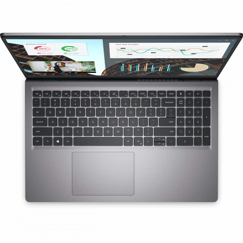 Ноутбук Dell Vostro 3530 N1601PVNB3530EMEA01_UBU 15.6 ", FHD 1920x1080 (16:9), Intel, Core i7, 8 Гб, 512 ГБ, Intel UHD Graphics - миниатюра 12
