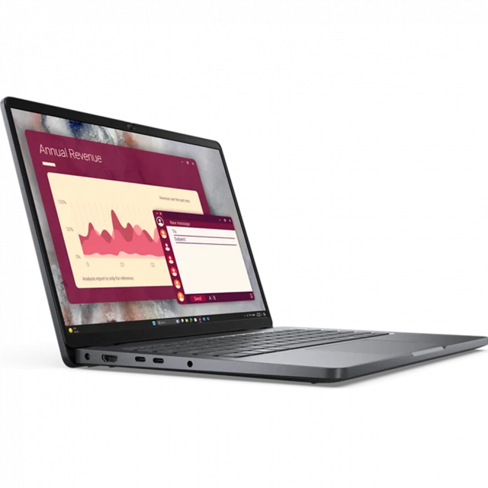 Ноутбук Dell Pro 14 PC14250 BTO108_PC14250_EMEA 14 ", WUXGA 1920x1200 (16:10), Intel, Core Ultra 7, 32 Гб, 512 ГБ, Intel Graphics, Windows 11 Pro