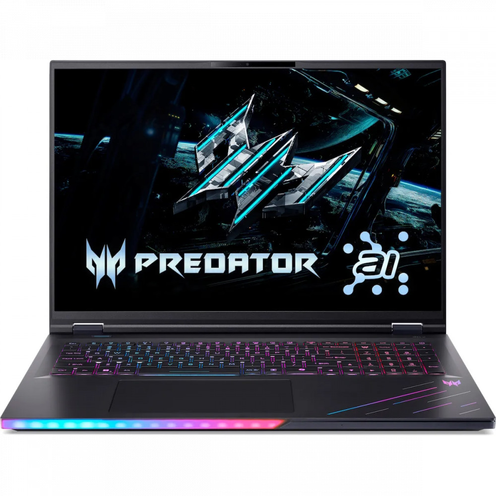 Ноутбук Acer Predator Helios 18 AI PH18-73-92VM NH.QVZER.005 18 ", 4K Ultra HD 3840x2160 (16:9), Intel, Core Ultra 9, 64 Гб, 1 ТБ, NVIDIA GeForce RTX5080 - миниатюра 7