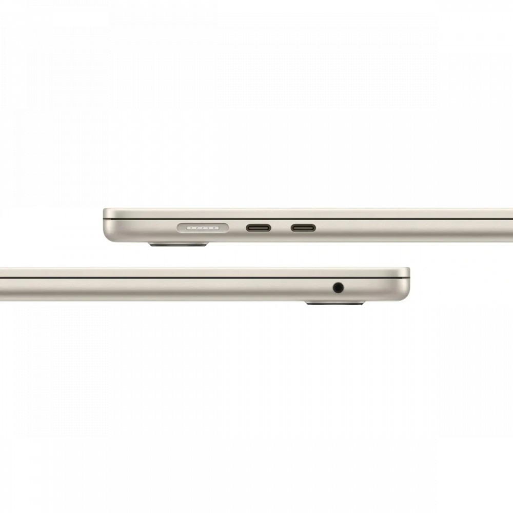 Ноутбук Apple MacBook Air 15 Starlight (M4, 2025) MW1K3LL/A 15.3 ", 2880x1864 (16:10), Apple, M4 series, 16 Гб, 512 ГБ, Apple M4 10-core, Mac OS - миниатюра 11