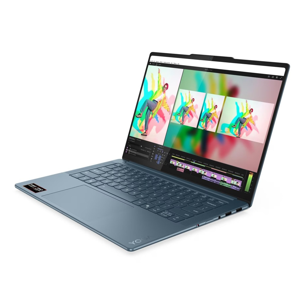 Ноутбук Lenovo Yoga Pro 7 14ASP10 83LX000RRK 14.5 ", HiDPI 2944x1840 (16:10), AMD, Ryzen AI 9, 32 Гб, 1 ТБ, AMD Radeon 880M - миниатюра 8