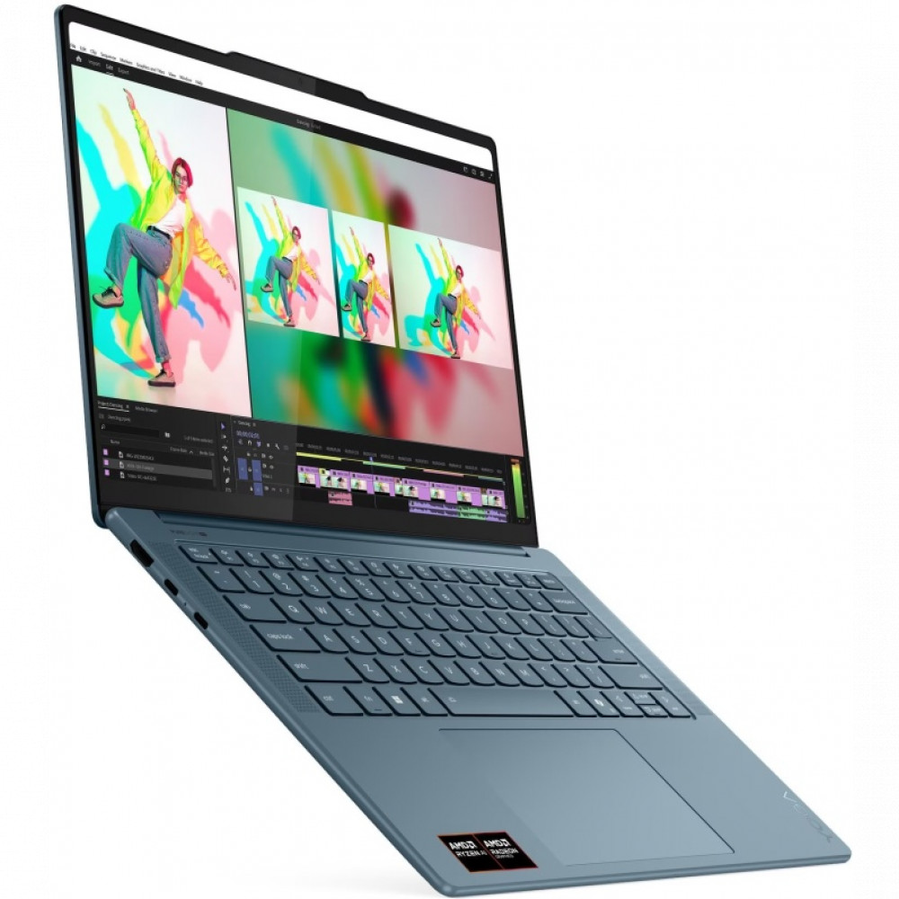 Ноутбук Lenovo Yoga Pro 7 14ASP10 83LX000RRK 14.5 ", HiDPI 2944x1840 (16:10), AMD, Ryzen AI 9, 32 Гб, 1 ТБ, AMD Radeon 880M - миниатюра 7