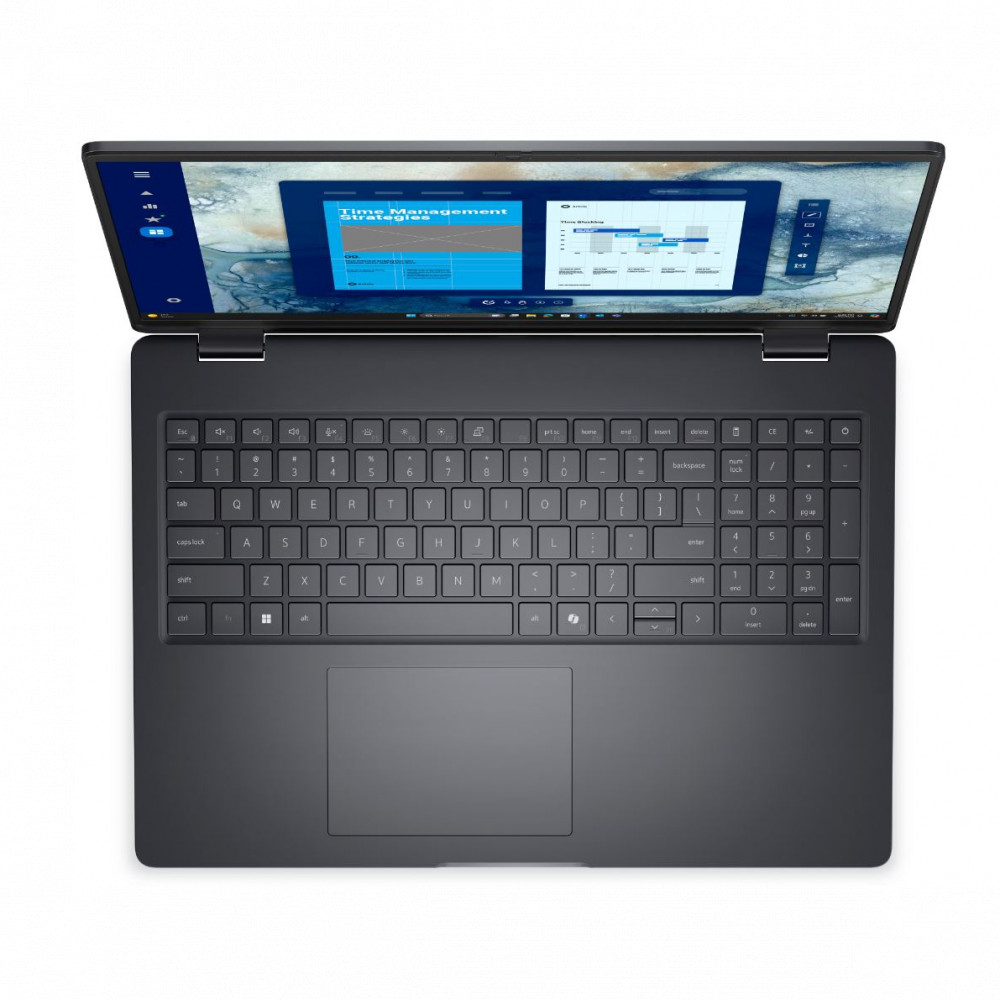 Ноутбук Dell Pro 16 PC16255 BTO602_PC16255_EMEA_210-BQPC 16 ", WUXGA 1920x1200 (16:10), AMD, Ryzen AI 5, 16 Гб, 512 ГБ, Radeon 840M Graphics, Windows 11 Pro - миниатюра 9