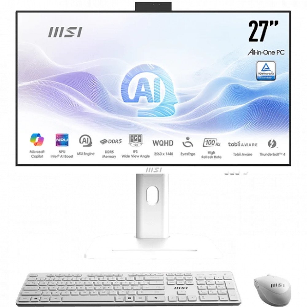 Моноблок MSI Modern AM273QP AI 1UM-094XRU 9S6-AF0112-094 27, Intel, Core Ultra 7, 155H - миниатюра 6