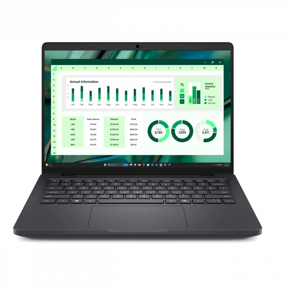 Ноутбук Dell Pro Max 14 MC14250 BTO120_MC14250_EMEA_210-BPVX 14 ", WUXGA 1920x1200 (16:10), Intel, Core Ultra 7, 16 Гб, 512 ГБ, Nvidia RTX PRO 500 Blackwell, Windows 11 Pro - миниатюра 7