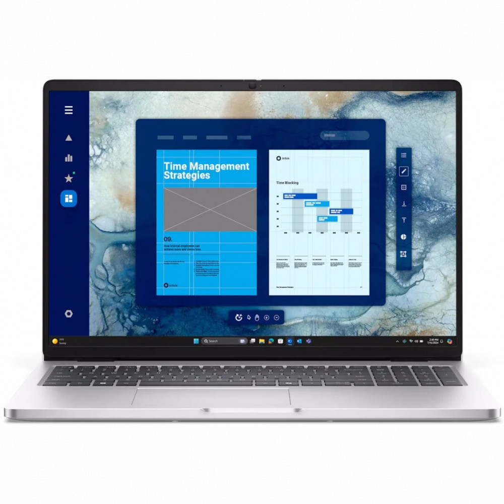 Ноутбук Dell Pro 16 PC16250 BTO120_PC16250_EMEA_210-BQHB 16 ", WUXGA 1920x1200 (16:10), Intel, Core Ultra 5, 16 Гб, 512 ГБ, Intel Graphics, Windows 11 Pro - миниатюра 7