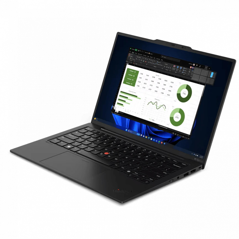 Ноутбук Lenovo ThinkPad X1 Carbon Gen 12 21KC0046US 14 ", WUXGA 1920x1200 (16:10), Intel, Core Ultra 7, 32 Гб, 512 ГБ, Intel Graphics, Windows 11 Pro - миниатюра 8