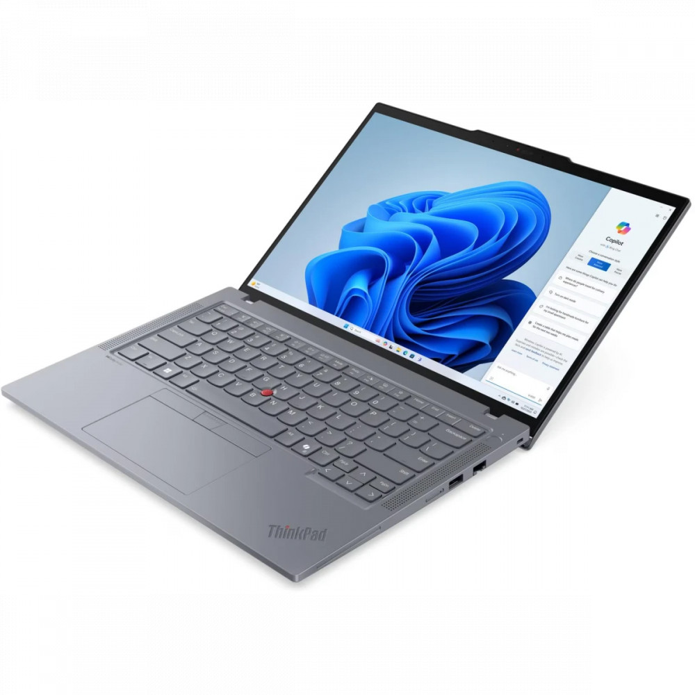 Ноутбук Lenovo ThinkPad T14 Gen 5 21ML0089US 14 ", WUXGA 1920x1200 (16:10), Intel, Core Ultra 7, 16 Гб, 512 ГБ, Intel Graphics, Windows 11 Pro - миниатюра 8