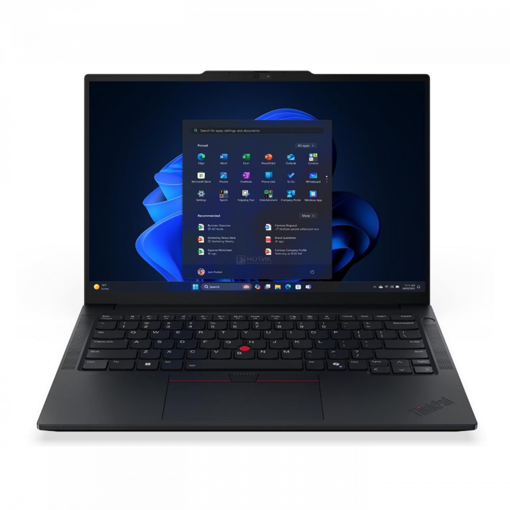 Ноутбук Lenovo ThinkPad E14 Gen 7 21T90042FW 14 ", WUXGA 1920x1200 (16:10), Intel, Core 7, 16 Гб, 512 ГБ, Intel Graphics - миниатюра 7