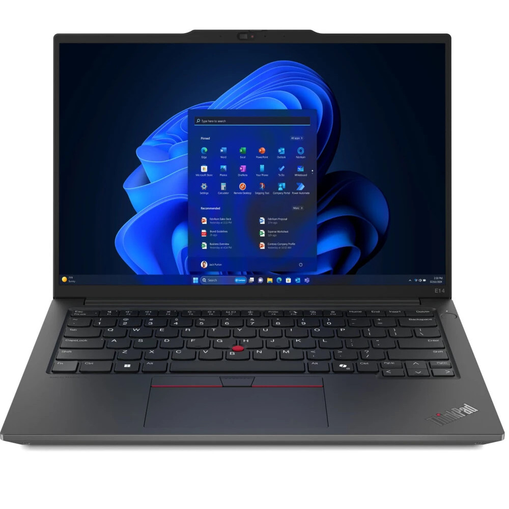 Ноутбук Lenovo ThinkPad E14 Gen 6 21M700AXIG 14 ", WUXGA 1920x1200 (16:10), Intel, Core Ultra 7, 16 Гб, 512 ГБ, Intel Graphics - миниатюра 7