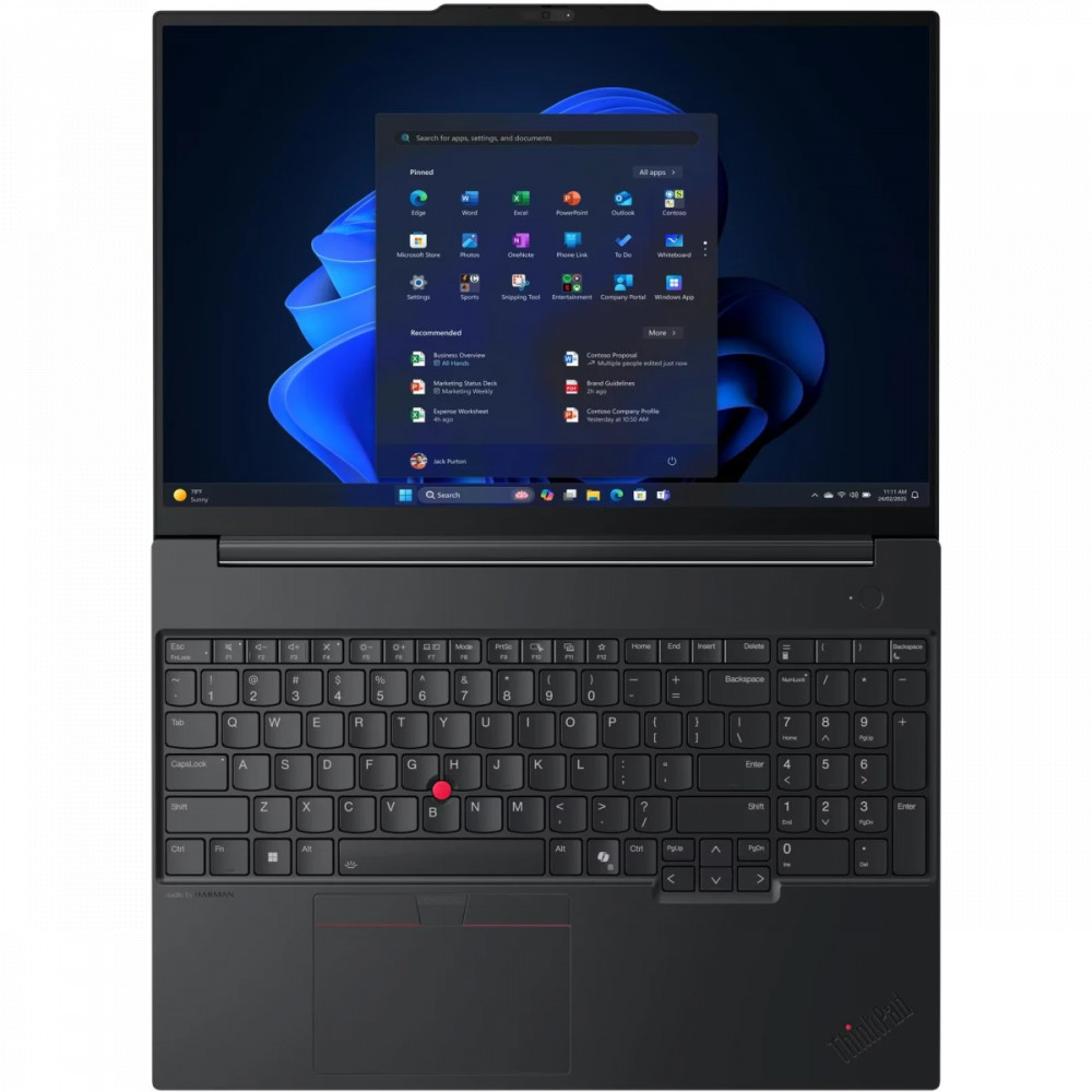 Ноутбук Lenovo ThinkPad E16 Gen 3 21TF004RFW 16 ", WUXGA 1920x1200 (16:10), Intel, Core 5, 16 Гб, 512 ГБ, Intel Graphics - миниатюра 6