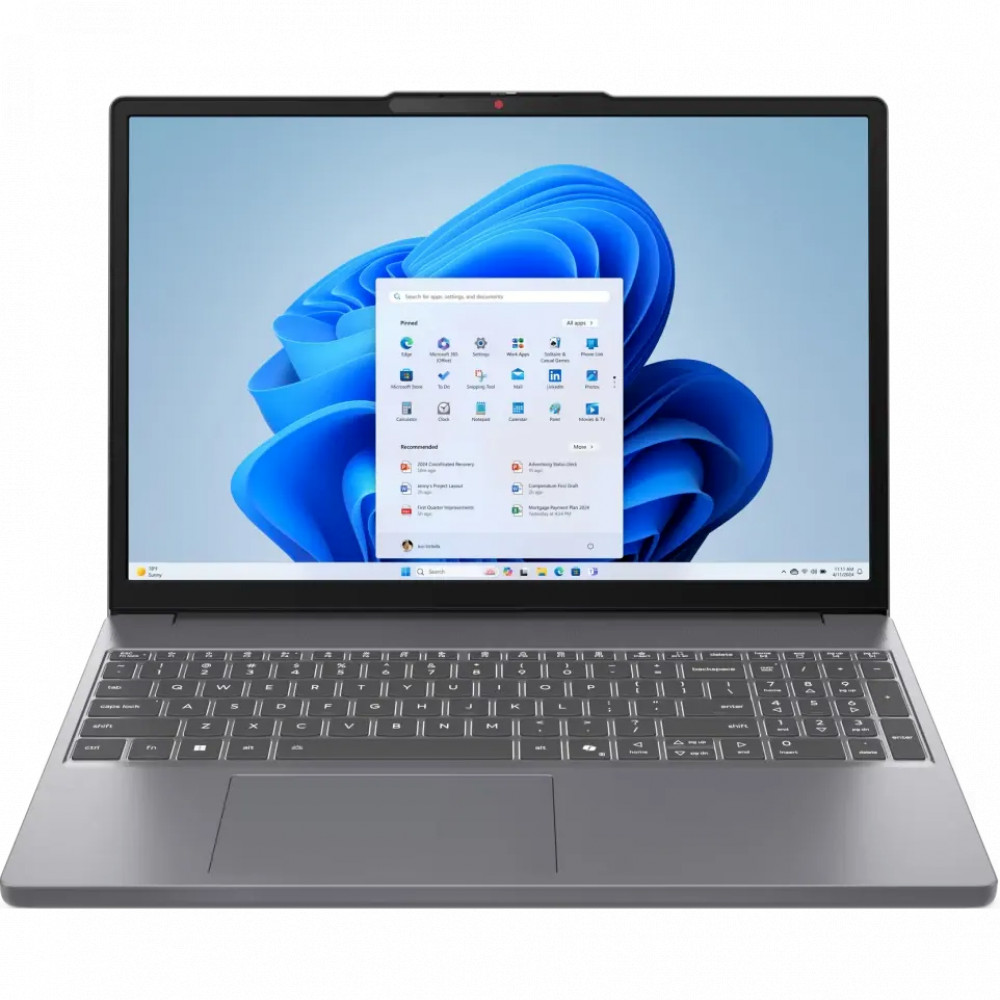 Ноутбук Lenovo IdeaPad Slim 3 15IRH10 83K100CSRM 15.3 ", WUXGA 1920x1200 (16:10), Intel, Core i7, 16 Гб, 1 ТБ, Intel Graphics - миниатюра 7