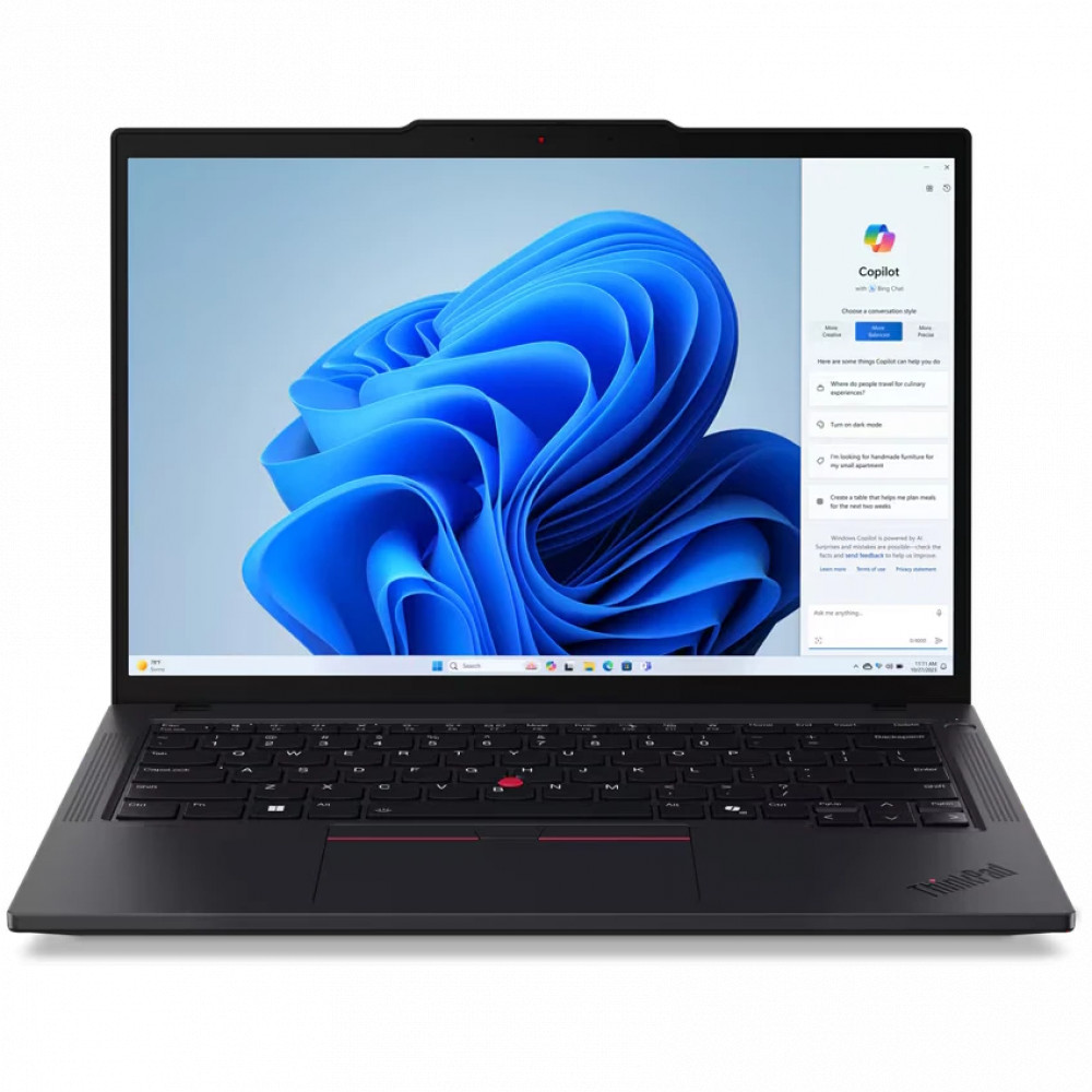 Ноутбук Lenovo ThinkPad T14 Gen 5 (Intel) 21ML008NUS 14 ", WUXGA 1920x1200 (16:10), Intel, Core Ultra 7, 32 Гб, 512 ГБ, Intel Graphics, Windows 11 Pro - миниатюра 7