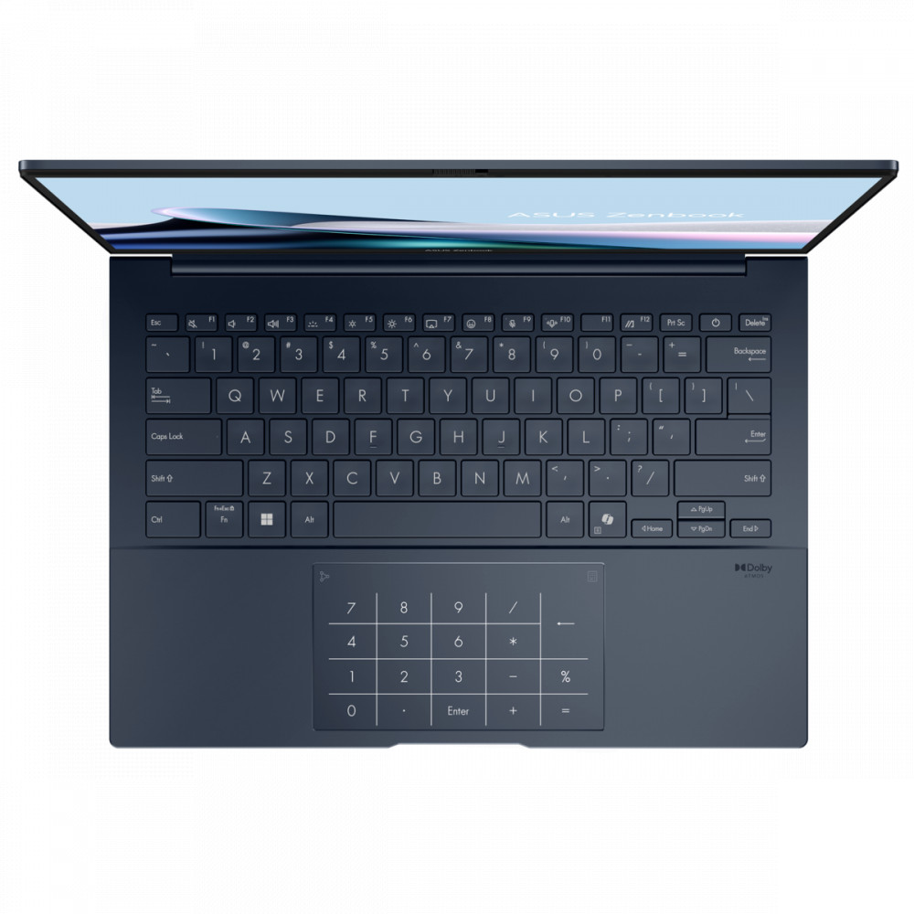 Ноутбук Asus UX3405CA Zenbook 14 Ponder Blue 90NB14W1-M009N0 14 ", WQXGA+ 2880x1800 (16:10), Intel, Core Ultra 9, 16 Гб, 1 ТБ, Intel Graphics - миниатюра 8