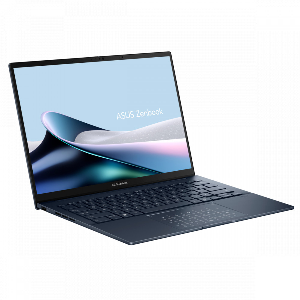 Ноутбук Asus UX3405CA Zenbook 14 Ponder Blue 90NB14W1-M01PP0 14 ", WQXGA+ 2880x1800 (16:10), Intel, Core Ultra 7, 16 Гб, 1 ТБ, Intel Graphics - миниатюра 6