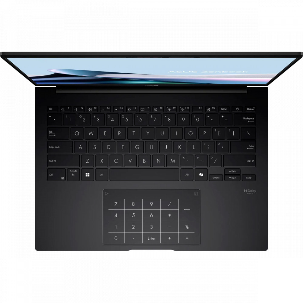 Ноутбук Asus UM3406GA Zenbook 14 Jade Black 90NB17R1-M00650 14 ", WUXGA 1920x1200 (16:10), AMD, Ryzen AI 7, 32 Гб, 1 ТБ, Radeon 840M Graphics - миниатюра 8