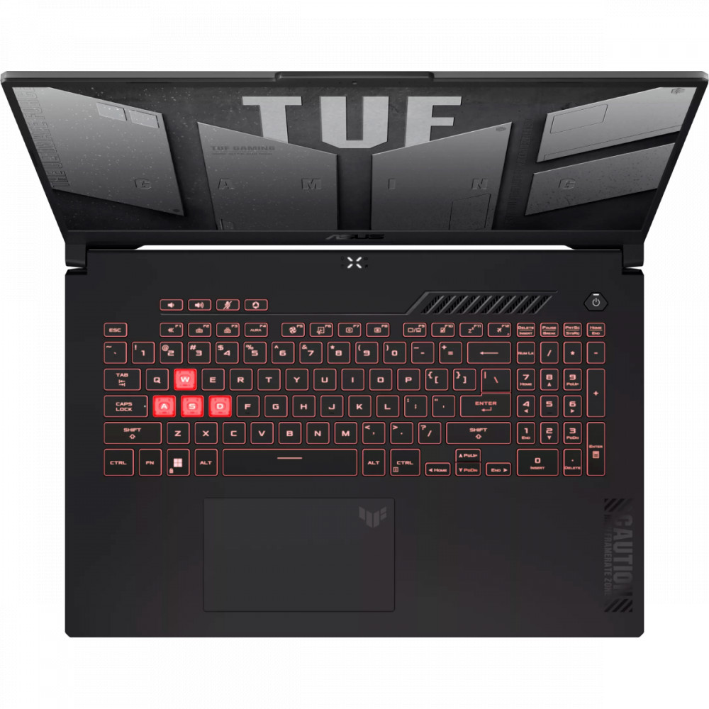 Ноутбук Asus FA707NUQ TUF Gaming A17 90NR0QH5-M000D0 17.3 ", FHD 1920x1080 (16:9), AMD, Ryzen 7, 16 Гб, 512 ГБ, nVidia GeForce RTX 4050 - миниатюра 8