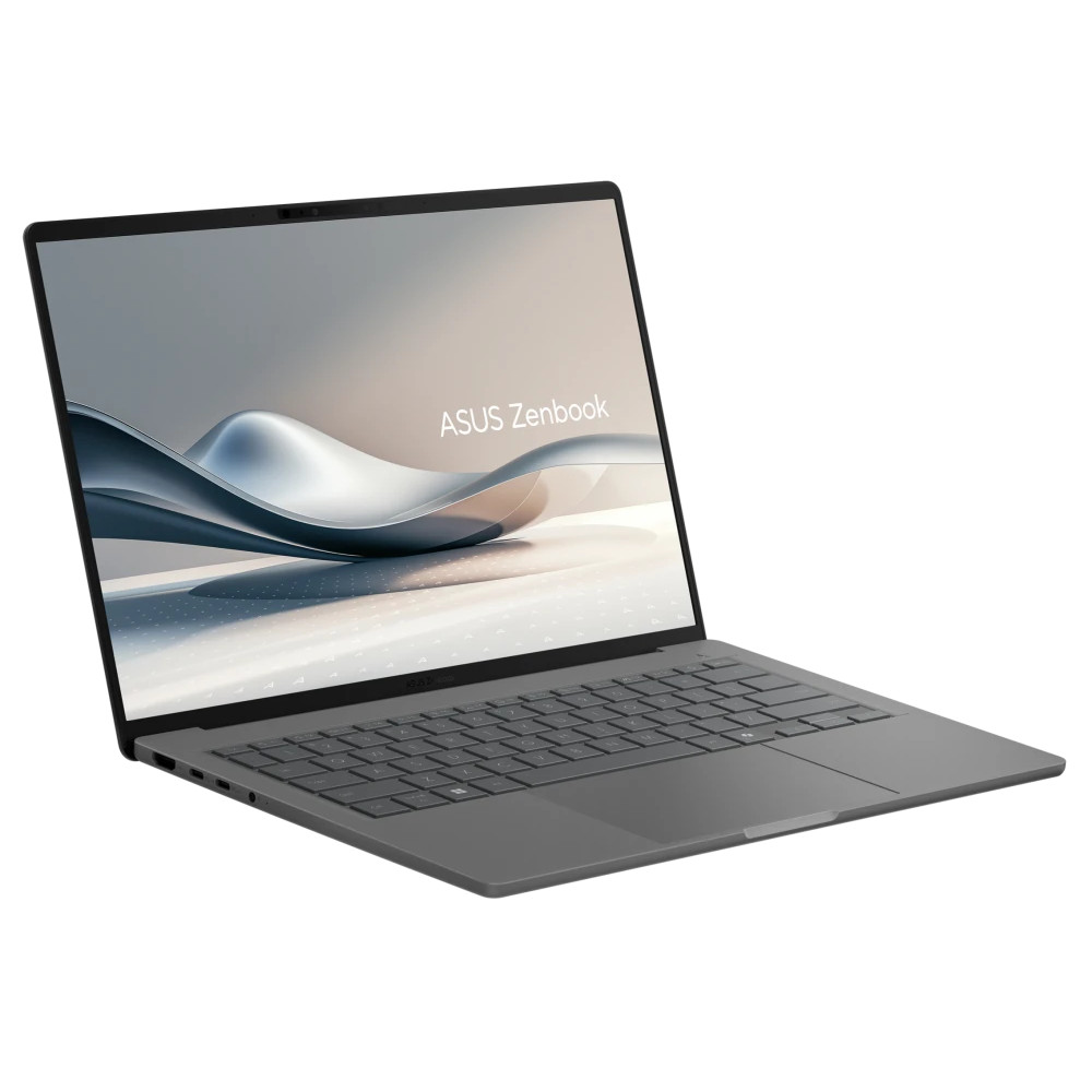 Ноутбук Asus UX3407QA Zenbook A14 Iceland Gray 90NB1502-M00DN0 14 ", WUXGA 1920x1200 (16:10), Qualcomm, Snapdragon X, 16 Гб, 512 ГБ, Qualcomm Adreno X1-45, Windows 11 Home - миниатюра 6