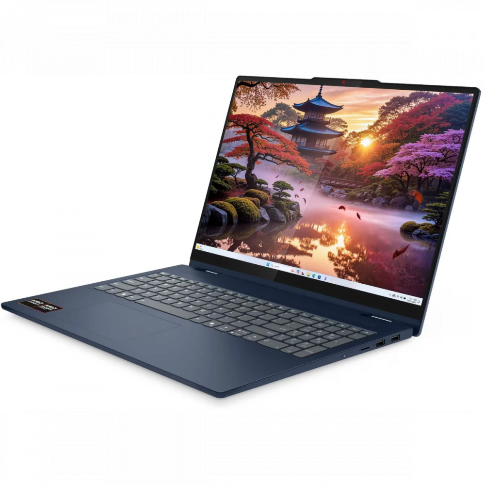 Ноутбук Lenovo IdeaPad 5 2-in-1 16AKP10 Cosmic Blue 83KU0013US 16 ", WUXGA 1920x1200 (16:10), AMD, Ryzen AI 7, 16 Гб, 1 ТБ, Radeon 860M, Windows 11 Home - миниатюра 8