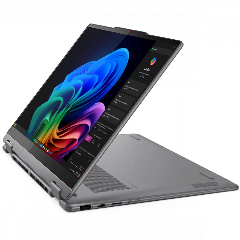 Ноутбук Lenovo Yoga 7 2-in-1 14IML9 Storm Grey 83JQ00BLUE 14 ", WQXGA+ 2880x1800 (16:10), Intel, Core Ultra 7, 16 Гб, 512 ГБ, Intel Arc Graphics, Windows 11 Home - миниатюра 9