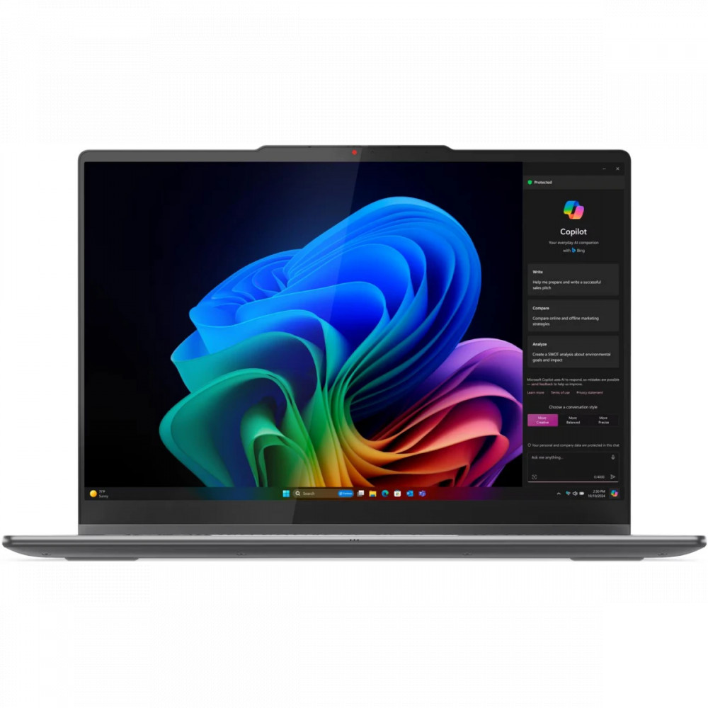 Ноутбук Lenovo Yoga 7 2-in-1 14IML9 Storm Grey 83JQ00BLUE 14 ", WQXGA+ 2880x1800 (16:10), Intel, Core Ultra 7, 16 Гб, 512 ГБ, Intel Arc Graphics, Windows 11 Home - миниатюра 7