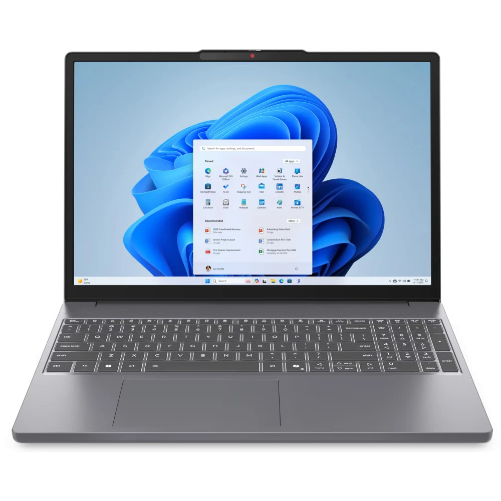 Ноутбук Lenovo IdeaPad Slim 3 15IRH10 83K100VEIN 15.3 ", WUXGA 1920x1200 (16:10), Intel, Core i5, 16 Гб, 512 ГБ, Intel UHD Graphics - миниатюра 7