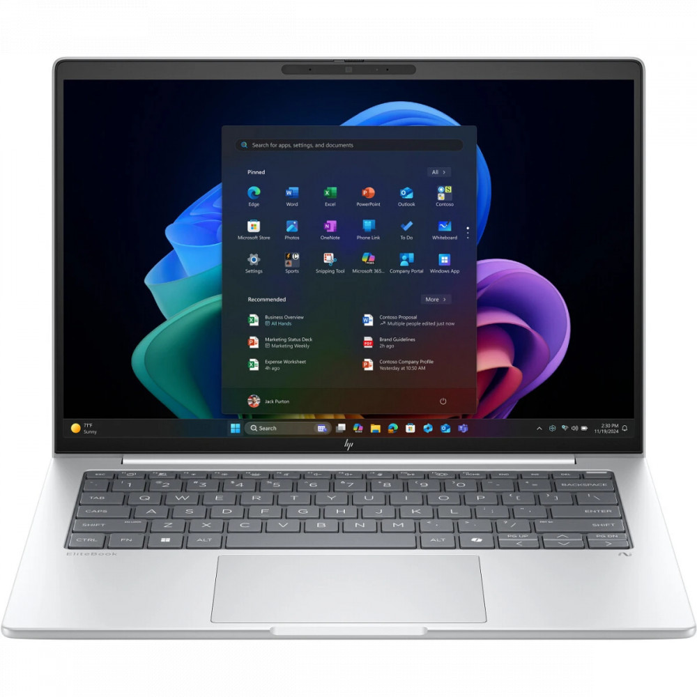 Ноутбук HP EliteBook 8 G1i 14 C15A6ET 14 ", WUXGA 1920x1200 (16:10), Intel, Core Ultra 7, 16 Гб, 512 ГБ, Intel Graphics, Windows 11 Pro - миниатюра 6