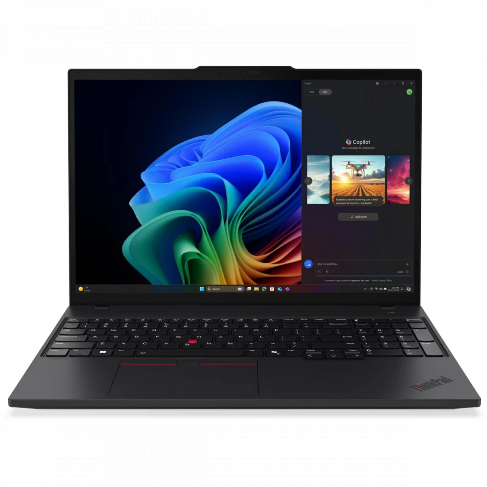 Ноутбук Lenovo ThinkPad T16 Gen 4 (AMD) 21QN0049FW 16 ", WUXGA 1920x1200 (16:10), AMD, Ryzen AI 5, 16 Гб, 512 ГБ, Radeon 840M Graphics - миниатюра 7