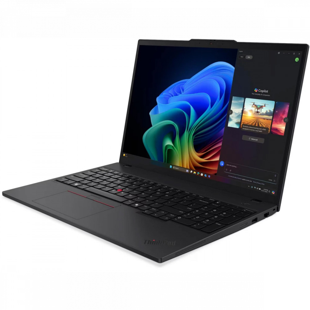 Ноутбук Lenovo ThinkPad T16 Gen 4 (AMD) 21QN0049FW 16 ", WUXGA 1920x1200 (16:10), AMD, Ryzen AI 5, 16 Гб, 512 ГБ, Radeon 840M Graphics - миниатюра 8
