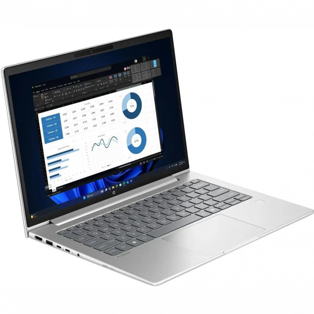 Ноутбук HP ProBook 4 G1i BX7Y0AT 14 ", WUXGA 1920x1200 (16:10), Intel, Core i5, 16 Гб, 512 ГБ, Intel Iris Xe Graphics, Windows 11 Pro - миниатюра 6