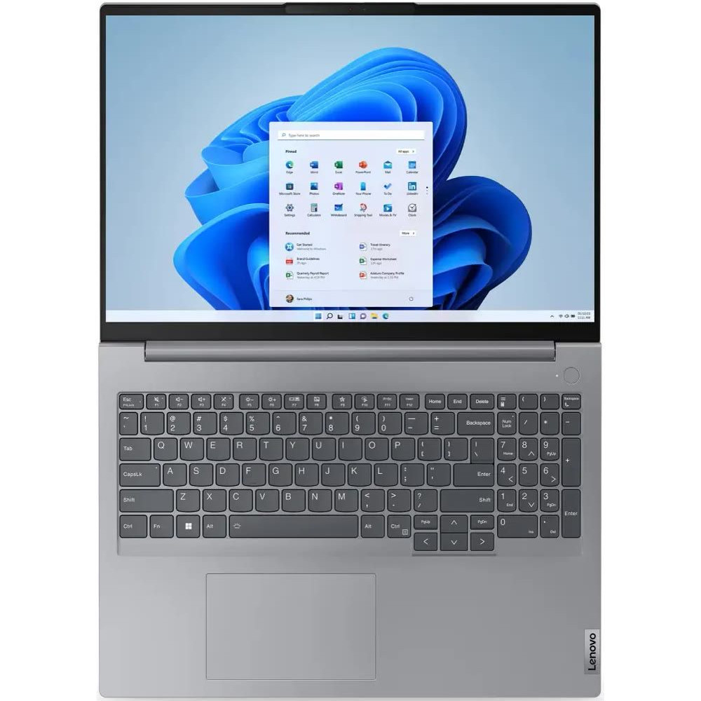 Ноутбук Lenovo ThinkBook G6 16-IRL 16 21KH00THUE_16_512 16 ", WUXGA 1920x1200 (16:10), Intel, Core i5, 16 Гб, 512 ГБ, Intel UHD Graphics - миниатюра 7