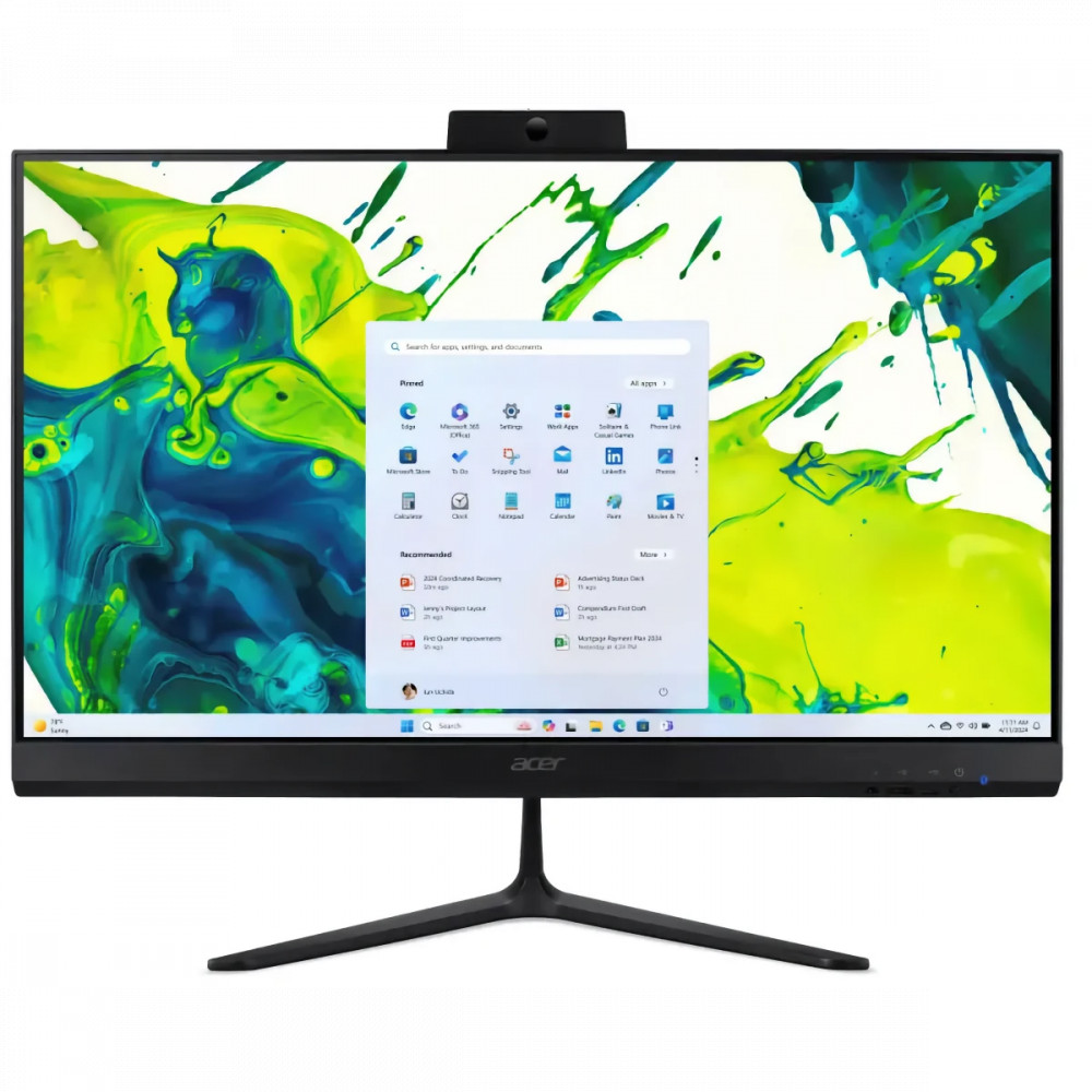 Моноблок Acer C27B-GARL Black DQ.BT2CD.003 27, Intel, Core Ultra 7, 255U - миниатюра 5