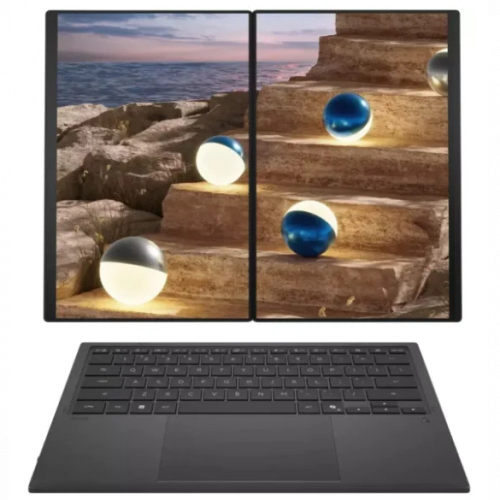 Ноутбук Asus Zenbook Duo UX8407AA-SN046W 90NB16V1-M00JX0 14 ", WQXGA+ 2880x1800 (16:10), Intel, Core Ultra 9, 32 Гб, 2 ТБ, Intel Graphics, Windows 11 Home - миниатюра 8