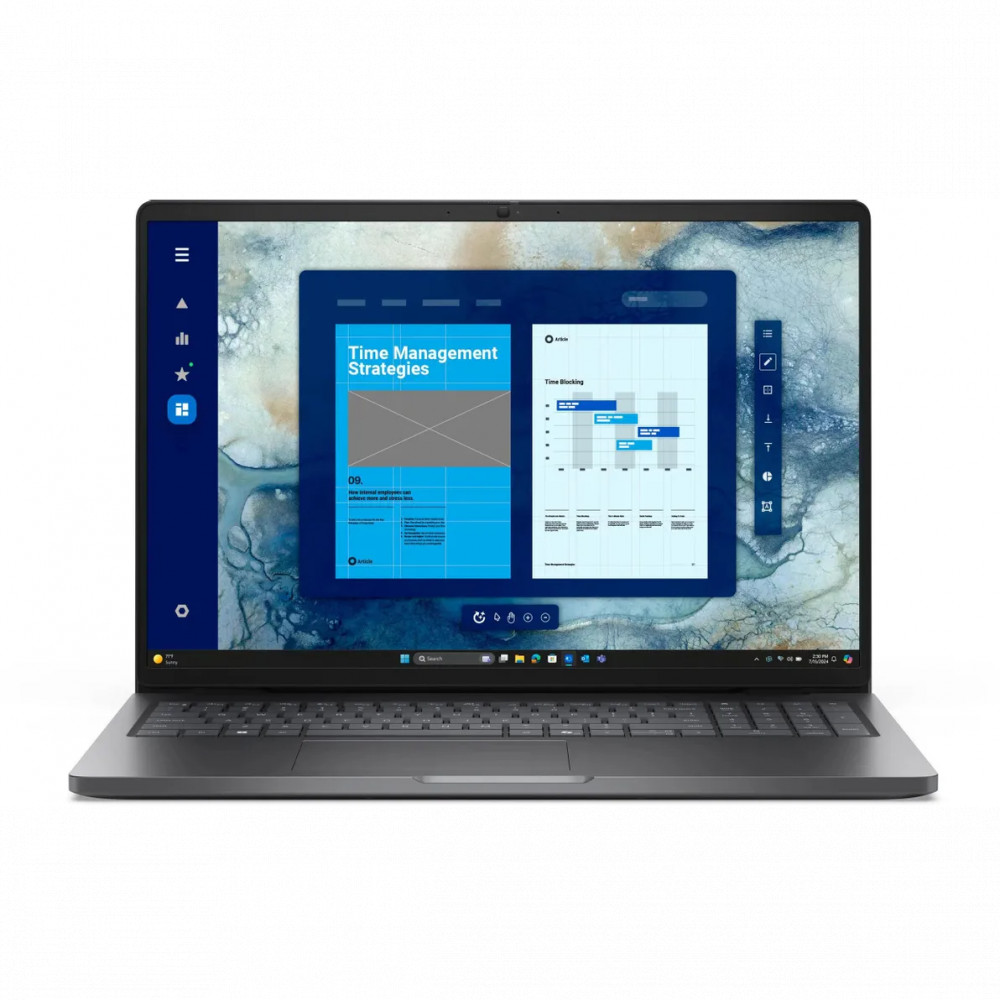 Ноутбук Dell Pro 16 PRO16-7655 16 ", WUXGA 1920x1200 (16:10), Intel, Core Ultra 7, 16 Гб, 512 ГБ, Intel Graphics, Linux - миниатюра 7