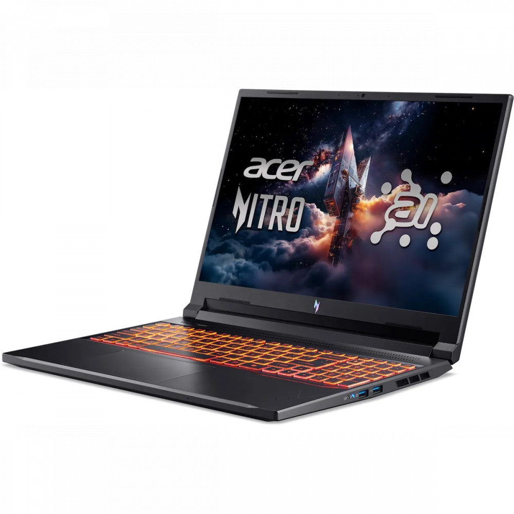 Ноутбук Acer Nitro V 16 AI ANV16-42-R7PG NH.U1FER.002 16 ", WUXGA 1920x1200 (16:10), AMD, Ryzen 7, 16 Гб, 1 ТБ, nVidia GeForce RTX 5070 - миниатюра 8