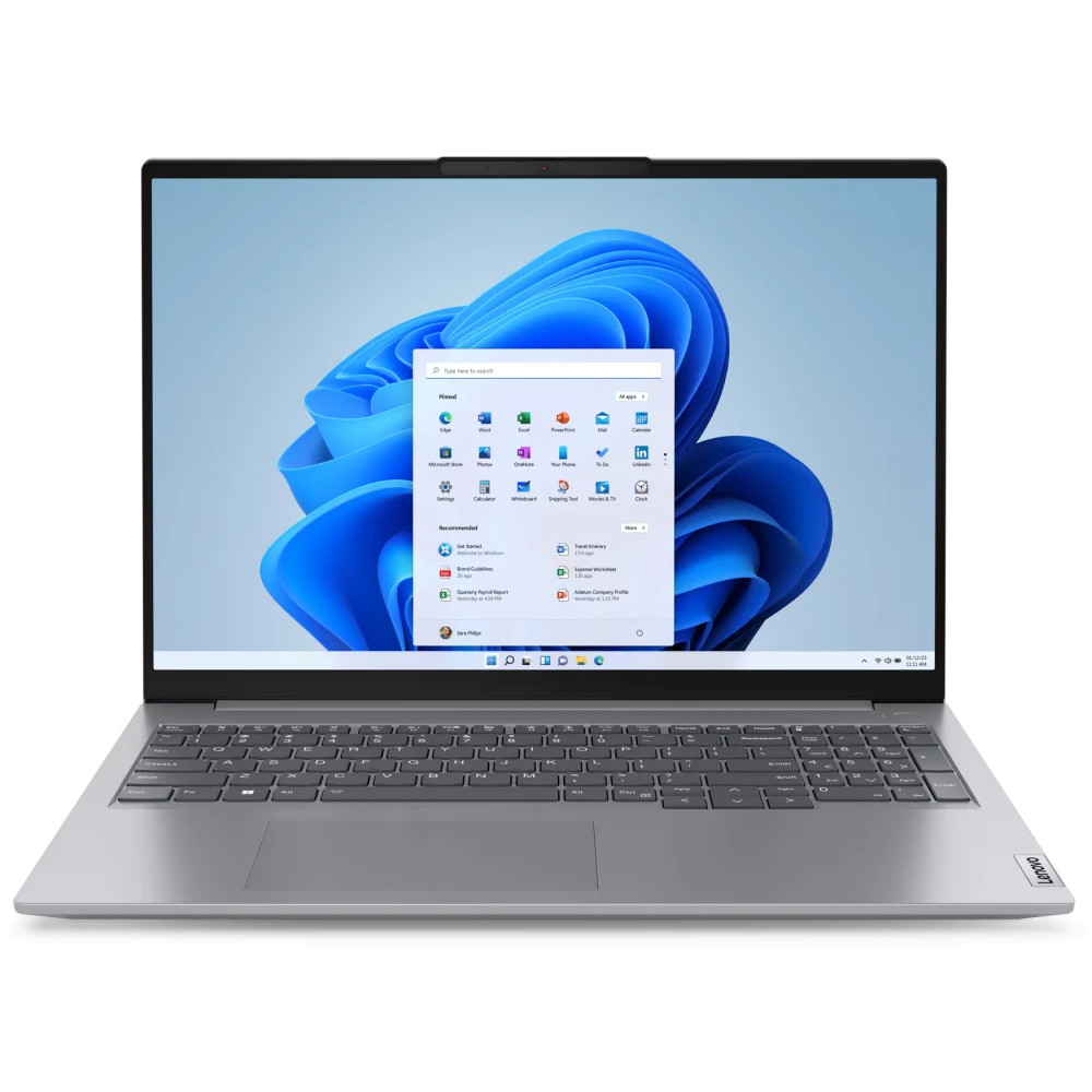 Ноутбук Lenovo ThinkBook 16 G6 ABP 21KKA0HFIN 16 ", WUXGA 1920x1200 (16:10), AMD, Ryzen 5, 8 Гб, 512 ГБ, AMD Radeon - миниатюра 7