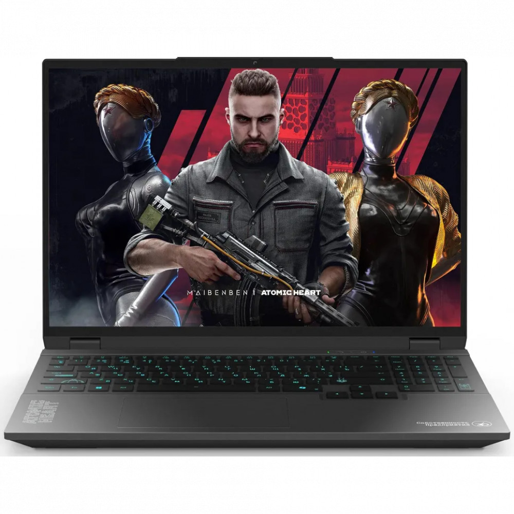 Ноутбук Maibenben X16B-R98956 X16B-R98956GQSHBRE3 16 ", WQXGA 2560x1600 (16:10), AMD, Ryzen 9, 16 Гб, 1 ТБ, nVidia GeForce RTX 5060, Windows 11 Home - миниатюра 6