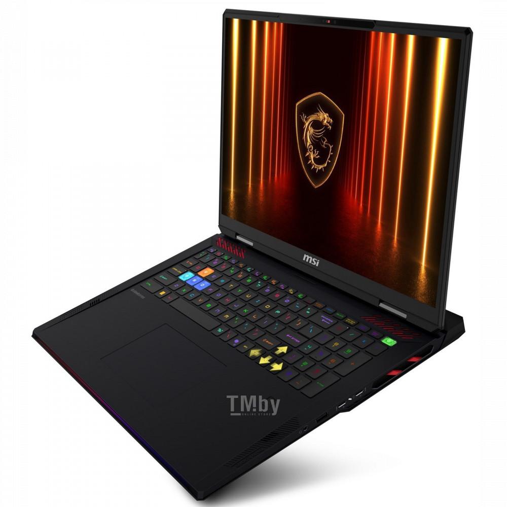 Ноутбук MSI MS-1824 Raider 18 HX AI A2XWIG-294BY Core Black 9S7-182462-294 18 ", 4K Ultra HD + 3840x2400 (16:10), Intel, Core Ultra 9, 64 Гб, 2 ТБ, NVIDIA GeForce RTX5080, Windows 11 Home - миниатюра 6