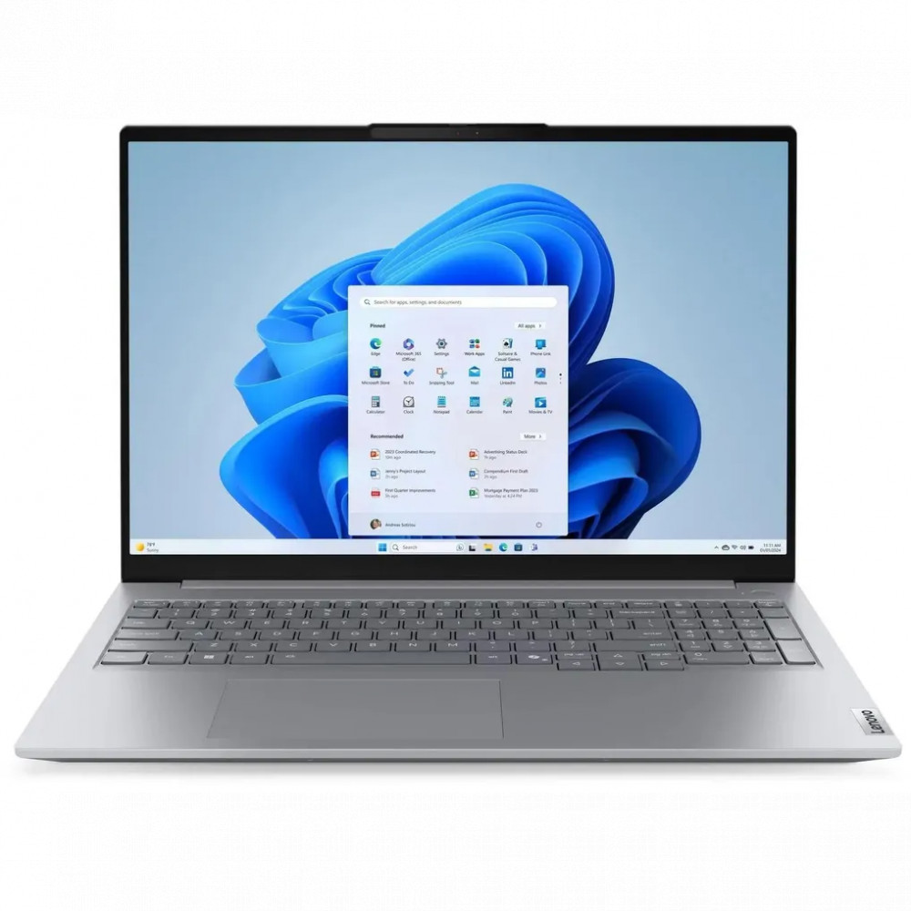 Ноутбук Lenovo hinkbook 16 G9 IRL 21US000QGQ 16 ", WUXGA 1920x1200 (16:10), Intel, Core 5, 16 Гб, 512 ГБ, Intel Graphics, Windows 11 Pro - миниатюра 7
