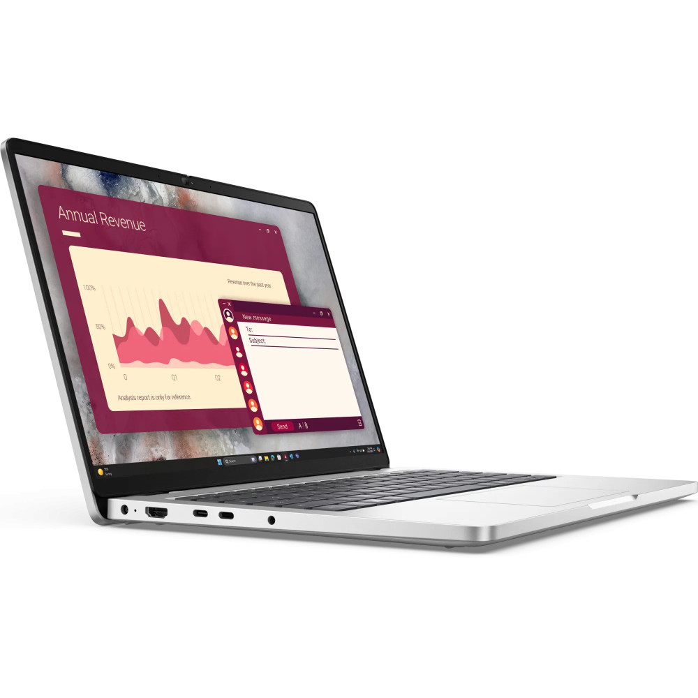 Ноутбук Dell Pro 14 PC14250 210-BQHF/BTO121_PC14250_EMEA 14 ", WUXGA 1920x1200 (16:10), Intel, Core Ultra 7, 16 Гб, 512 ГБ, Intel Graphics, Windows 11 Pro - миниатюра 6