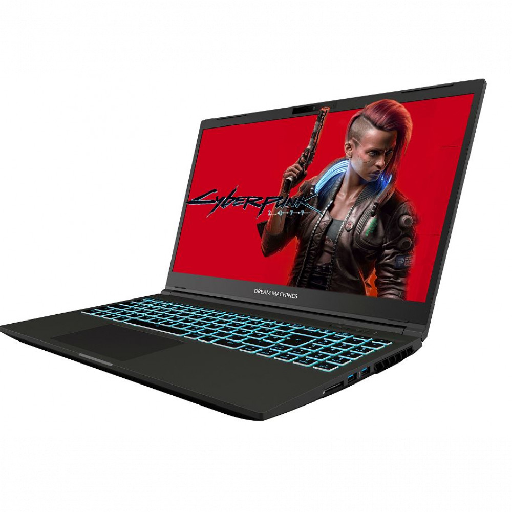 Ноутбук Dream Machines RG3050-15KZ72 15.6 ", FHD 1920x1080 (16:9), Intel, Core i5, 32 Гб, 1 ТБ, nVidia GeForce RTX 3050 - миниатюра 7